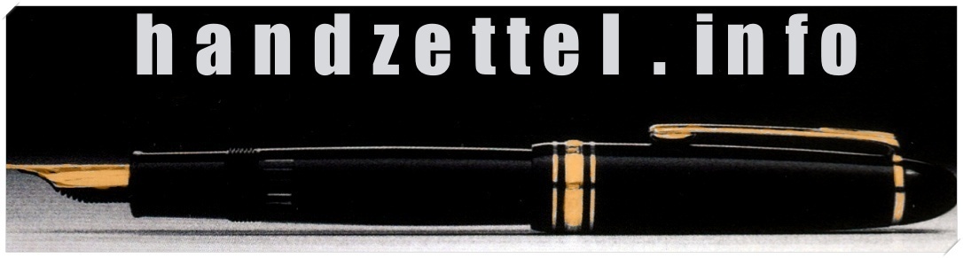 Handzettel